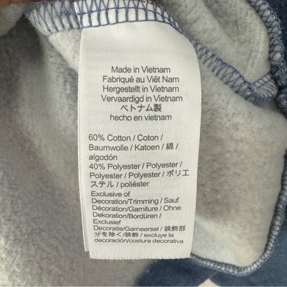 Crewcuts Long Sleeve Sweatshirt Dress Blue Size 14 - Picture 7 of 9